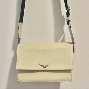 Zadig & Voltaire Lolita Wings Leather Crossbody Bag